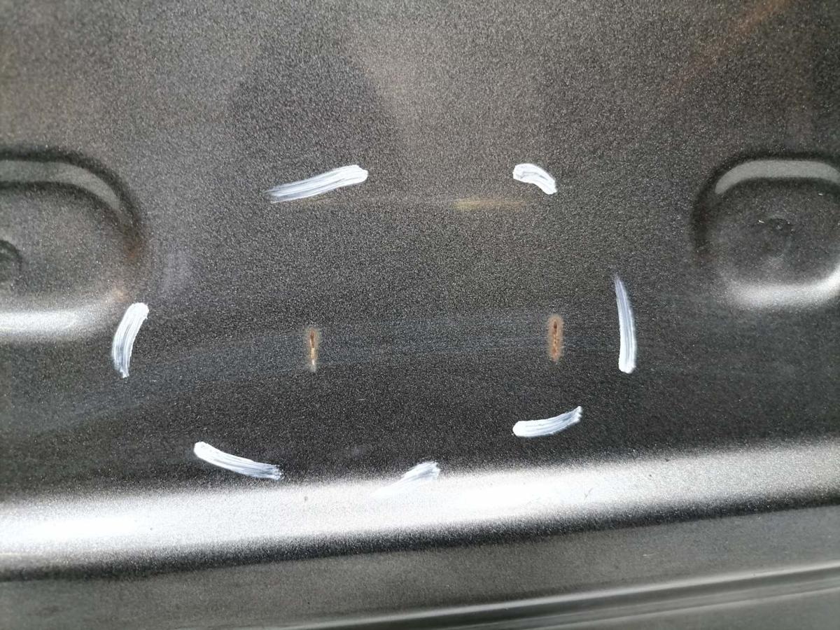 Toyota Corolla Verso original Heckklappe mit Heckscheibe Graumetallic 1C3 Bj.2004